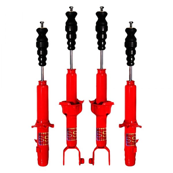 Blox Racing® - Street Series Front and Rear Twin-Tube Shock Absorbers