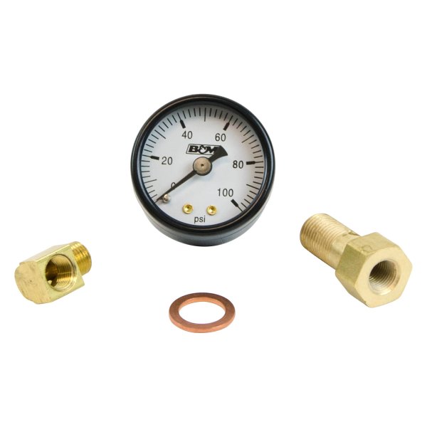 B&M® - 0 to 100 psi Fuel Pressure Gauge