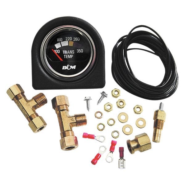 B&M® 80212 - Automatic Transmission Oil Temperature Gauge