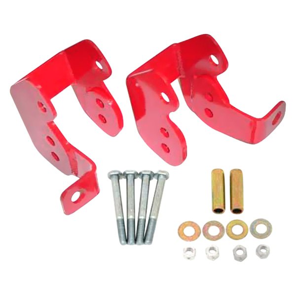 BMR Suspension® CAB002R - Bolt-On Control Arm Relocation Brackets