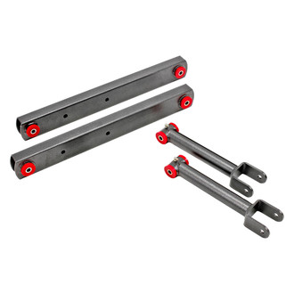 BMR Suspension® - Rear Non-Adjustable Poly Bushing Control Arm Kit