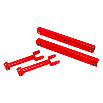BMR Suspension® - Rear Non-Adjustable Poly Bushing Control Arm Kit
