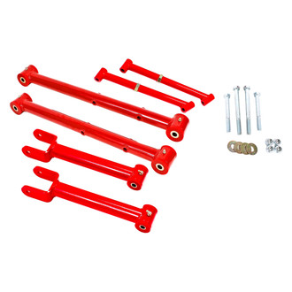 BMR Suspension® - Rear Non-Adjustable Poly Bushing Control Arm Kit