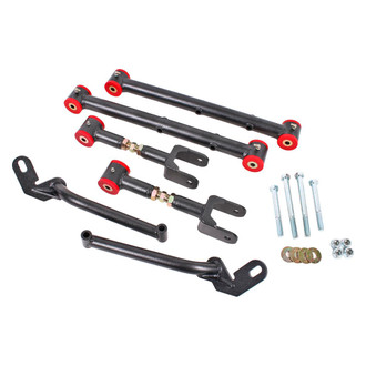 BMR Suspension® - Rear On-Car Adjustable Poly Bushing Control Arm Kit