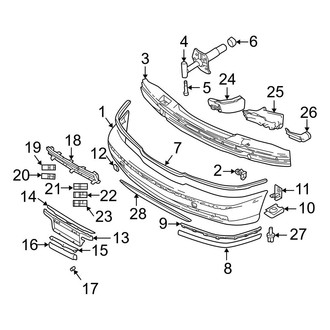 BMW OE - Front Bumper - Bumper & Components