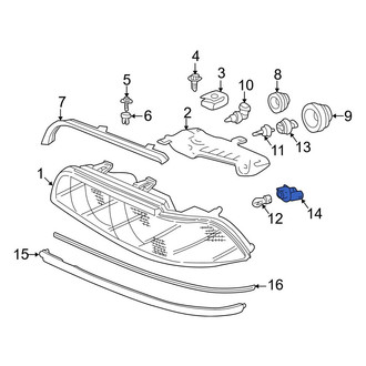 BMW OE - Front Turn Signal Light Socket