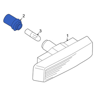 BMW OE - Front Side Marker Light Socket