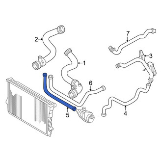 BMW OE - Engine Coolant Bypass Pipe