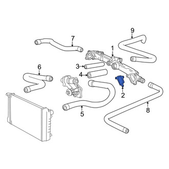 BMW OE - Cooling System Crossover Line O-Ring