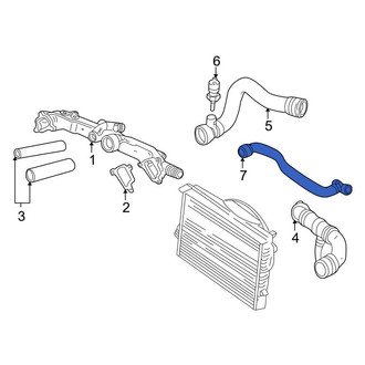 BMW OE - Engine Coolant Bypass Pipe