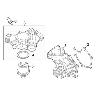 BMW OE - Cooling - Water Pump (5.0L)
