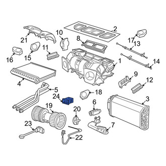 BMW OE - HVAC Blower Motor Resistor