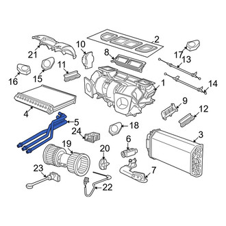 BMW OE - HVAC Heater Hose