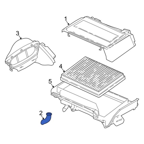 Cabin Air Filter Case Drain Valve