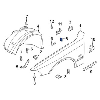 BMW OE - Fender Liner Nut