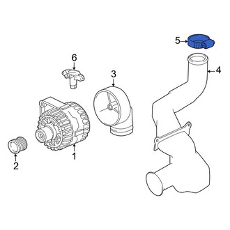 BMW OE - Engine Air Duct Clamp