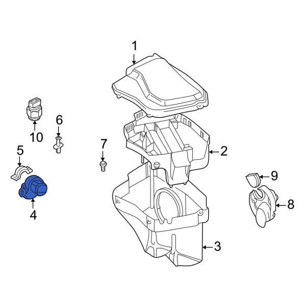 BMW OE 12901438062 - Fuse Box Blower Motor