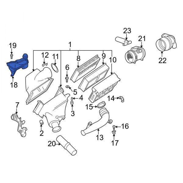 Engine Air Intake Resonator