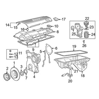 BMW OE - Engine Parts (Sedan)
