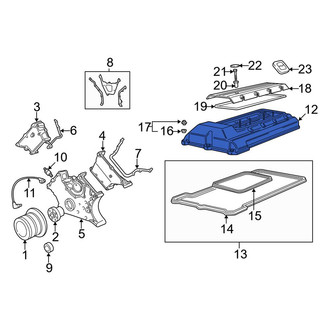 BMW OE - Left Engine Valve Cover