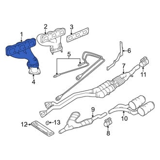 BMW OE - Left Exhaust Manifold