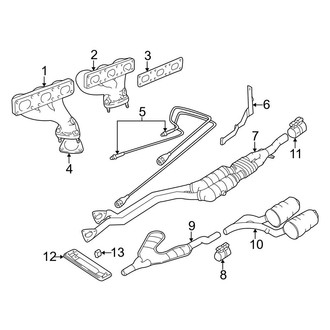 BMW OE - Exhaust System (Sedan)