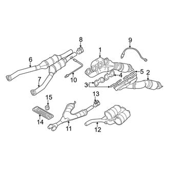 BMW OE - Exhaust System - Exhaust Components