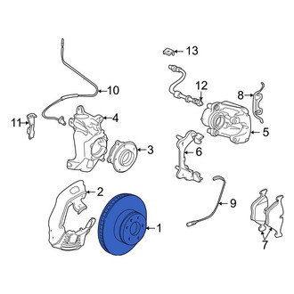 BMW OE - Front Disc Brake Rotor
