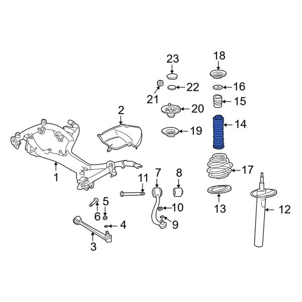 Suspension Strut Bellows