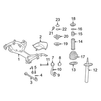 BMW OE - Front Suspension - Suspension Components (Sedan)