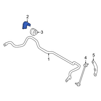 BMW OE - Front Suspension Stabilizer Bar Bracket
