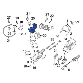 BMW OE - Ignition Lock Housing