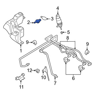 BMW OE - Front Washer Fluid Reservoir Cap