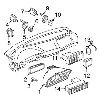 BMW OE - Instrument Panel - Cluster & Switches