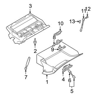 BMW OE - Instrument Panel - Glove Box