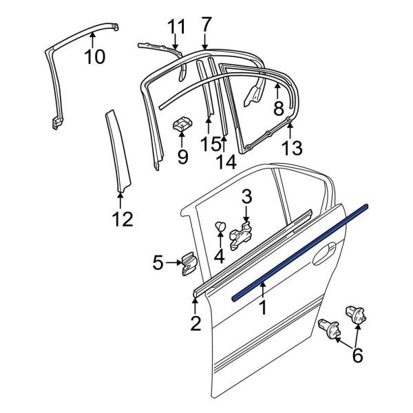 Door Belt Molding