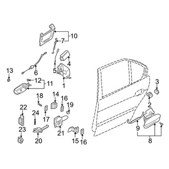 BMW OE - Door Check Pin