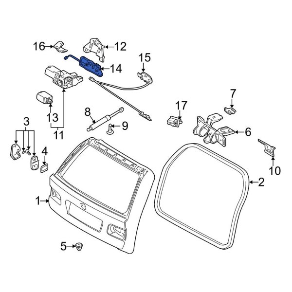 Liftgate Lock Actuator