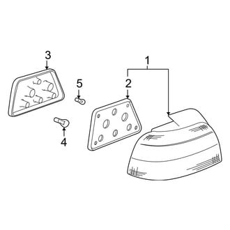 BMW OE - Rear Lamps - Tail Lamps (Sedan)