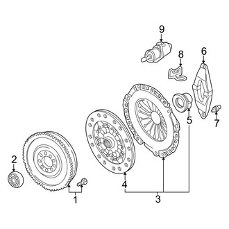 BMW OE - Transmission Components (Manual Top), (Standard Tr)