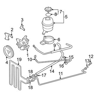 BMW OE - Steering Gear & Linkage - Pump & Hoses