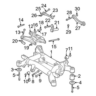 BMW OE - Rear Suspension - Suspension Components (Wagon)