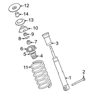 BMW OE - Rear Suspension - Struts & Components (Wagon)