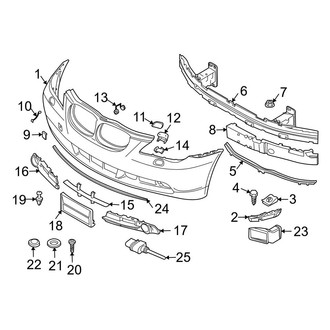 BMW OE - Front Bumper & Grille - Bumper & Components