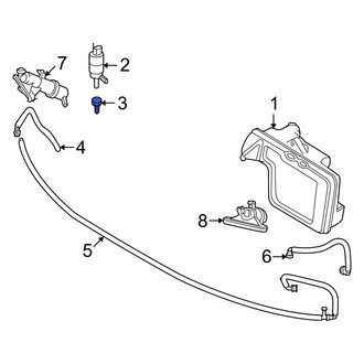 BMW OE - Headlight Washer Pump Grommet