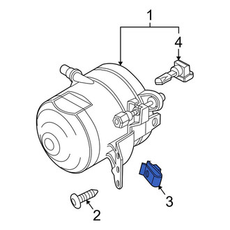 BMW OE - Fog Light Nut
