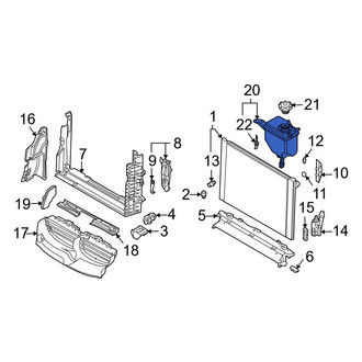 BMW OE - Engine Coolant Reservoir