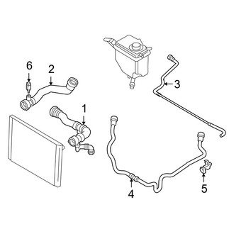 BMW OE - Cooling - Hoses & Pipes (3.0L)