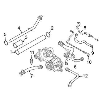 BMW OE - Cooling - Hoses & Pipes