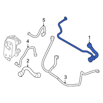 BMW OE - Upper Radiator Coolant Hose
